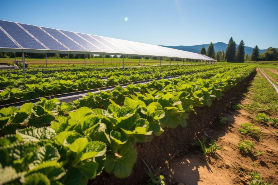 Zdjęcie do artykułu: Agrowoltaika - synergia między rolnictwem a energią odnawialną